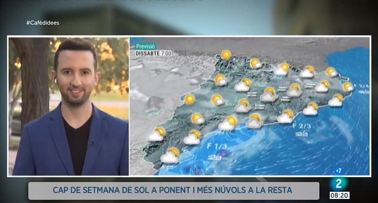 El temps - El Pont del Pilar començarà amb núvols i acabarà amb més sol