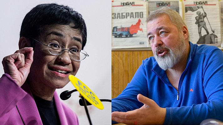 Informativo 24h - Maria Ressa y Dmitry Muratov, Nobel de la Paz