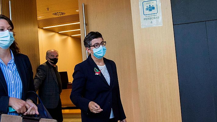 Telediario 2 - González Laya admitió ante el juez que no hubo control de pasaportes en la entrada de Gali a España