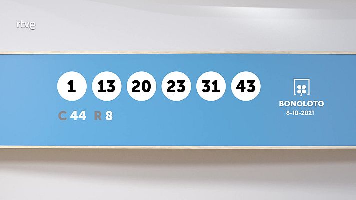 Loterías - Sorteo de la Bonoloto y Euromillones del 08/10/2021