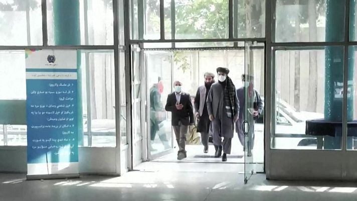 Telediario Fin de Semana - Estados Unidos y los talibanes negocian en Doha