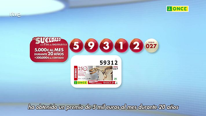 Sorteos ONCE - Sorteo ONCE - 10/10/21