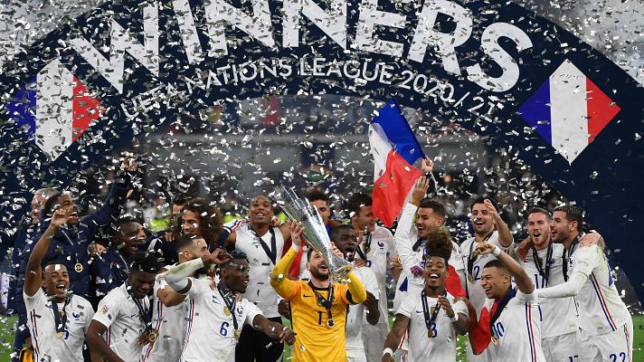 Fútbol - Francia levanta su primera Liga de Naciones