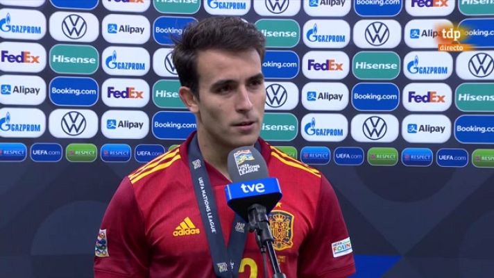 Fútbol - Eric García: "Un defensa nunca se puede apartar de ahí"