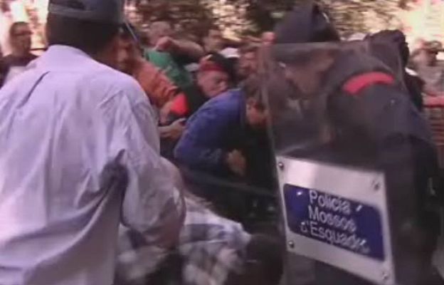  - Carga policial contra agricultores