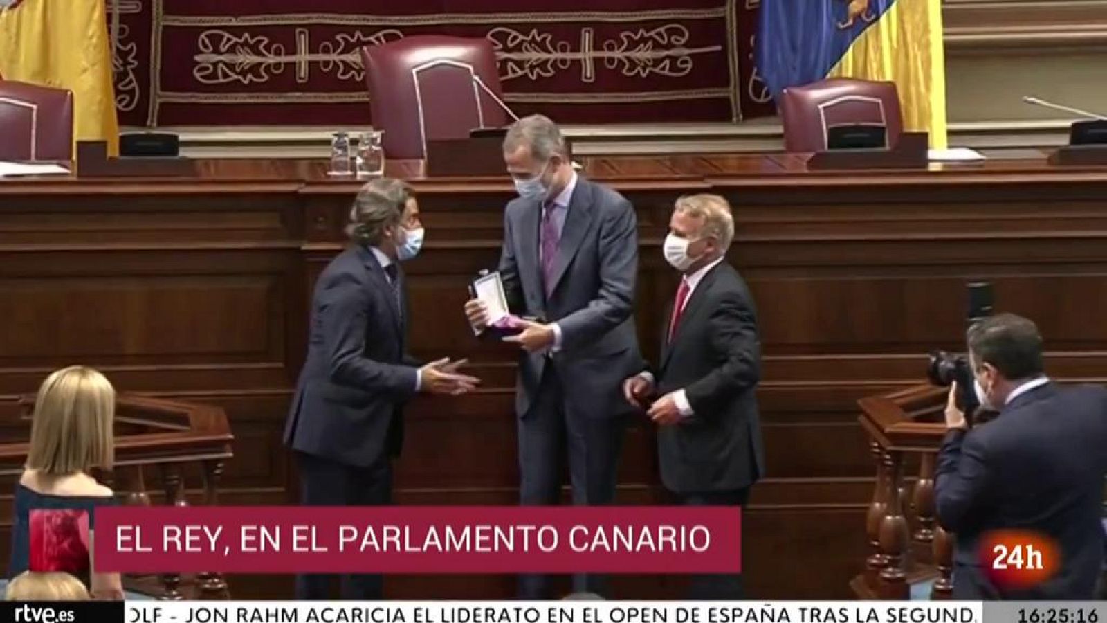 Parlamento - Otros parlamentos - Medalla de oro al parlamento canario - 09/10/2021