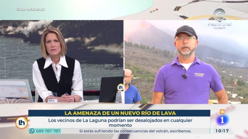 Los expertos descartan grandes olas si la fajana cede: "La ola se disiparía rápidamente" - La hora de La 1 | Ver