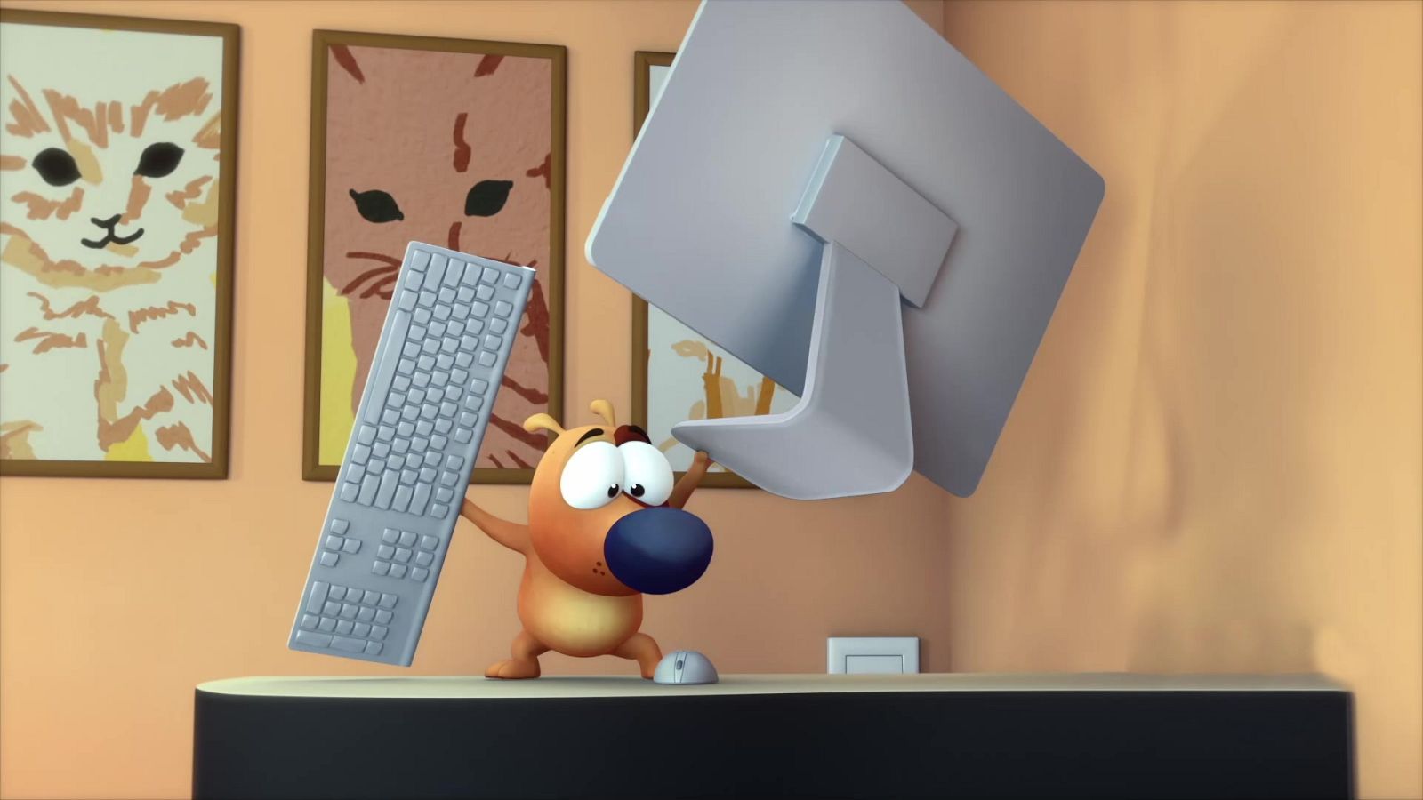 Pánico en la peluquería de mascotas - Pat el perro | Ver