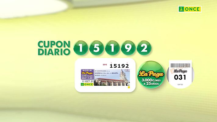 Sorteos ONCE - Sorteo ONCE - 11/10/21