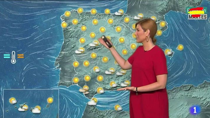 El tiempo - Cielos poco nubosos y temperaturas que se mantienen o suben