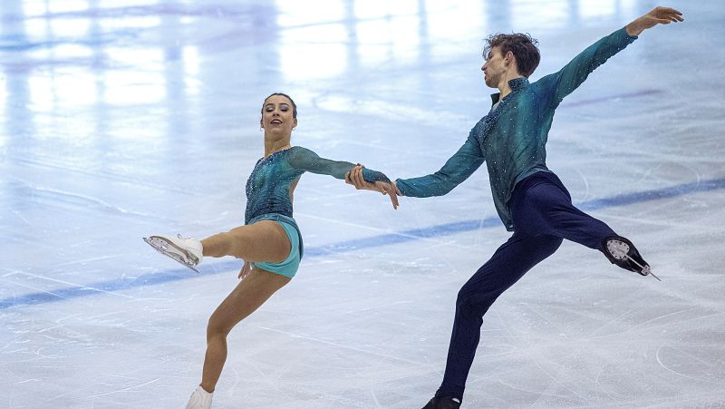 Laura Barquero y Marco Zandrón, así es la primera pareja española olímpica de patinaje artístico