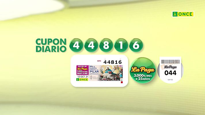 Sorteos ONCE - Sorteo ONCE - 12/10/21