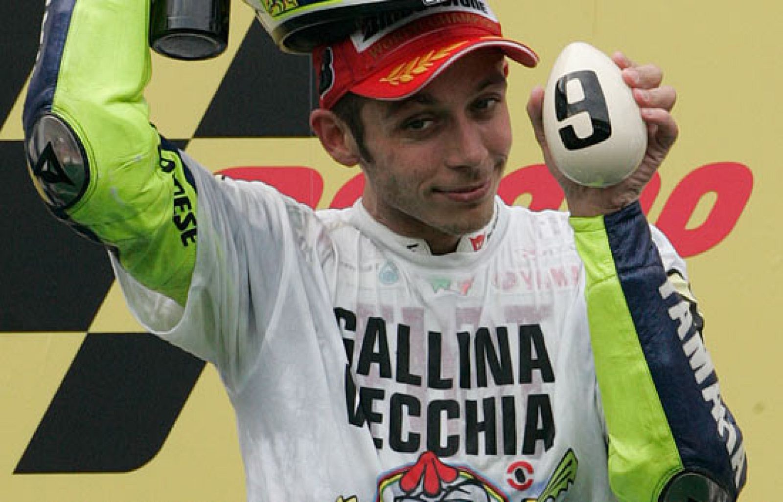 Rossi ha conseguido en el circuito de Sepang su noveno título mundial.