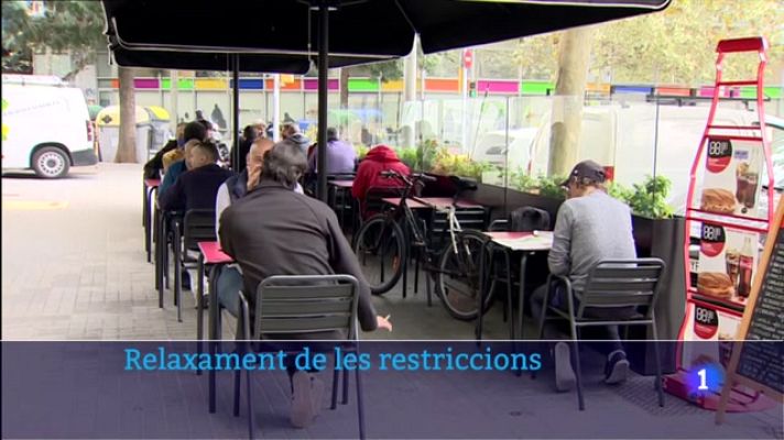 L'Informatiu - S'aixequen les restriccions d'aforament a l'oci i restauració a partir de divendres