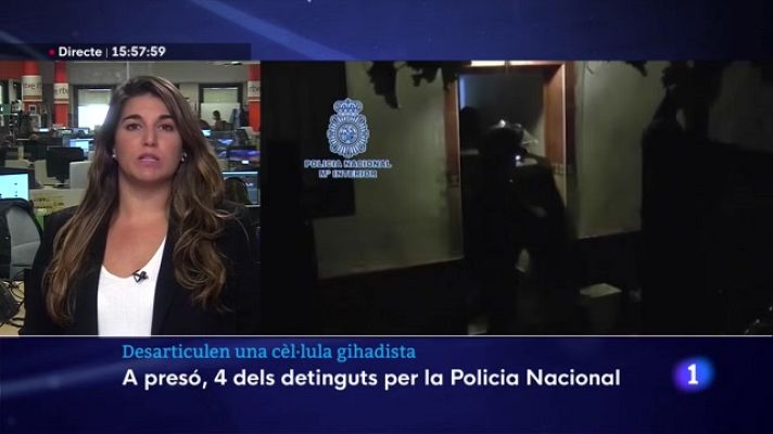 L'Informatiu - Detinguts 5 presumptes gihadistes a Barcelona i Madrid