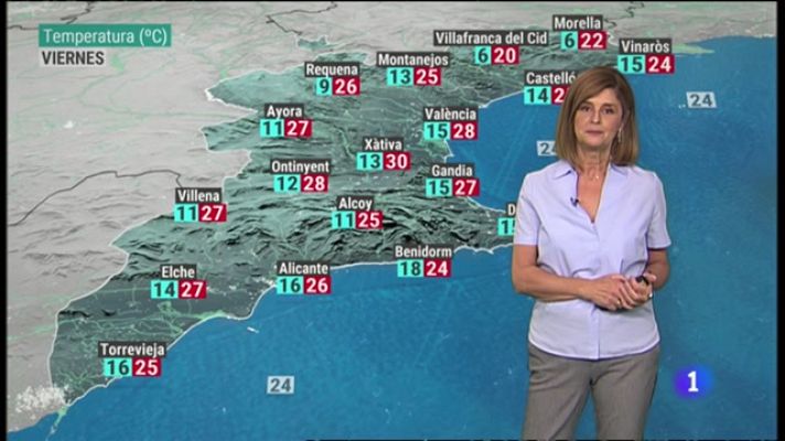 L'informatiu - Comunitat Valenciana - El tiempo en la Comunitat Valenciana - 14/10/21