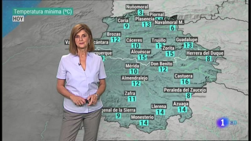 El tiempo en Extremadura - 14/10/2021
