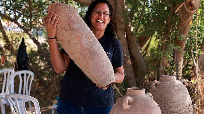 Telediario 1 - Visitamos la bodega más grande de la antigüedad, en Jerusalén