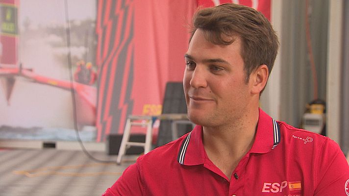 Telediario 2 - Joan Cardona se adapta a la clase 'laser' adelgazando mucho