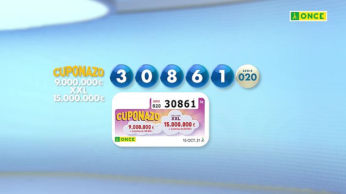 Sorteos ONCE - Sorteo ONCE - 15/10/21