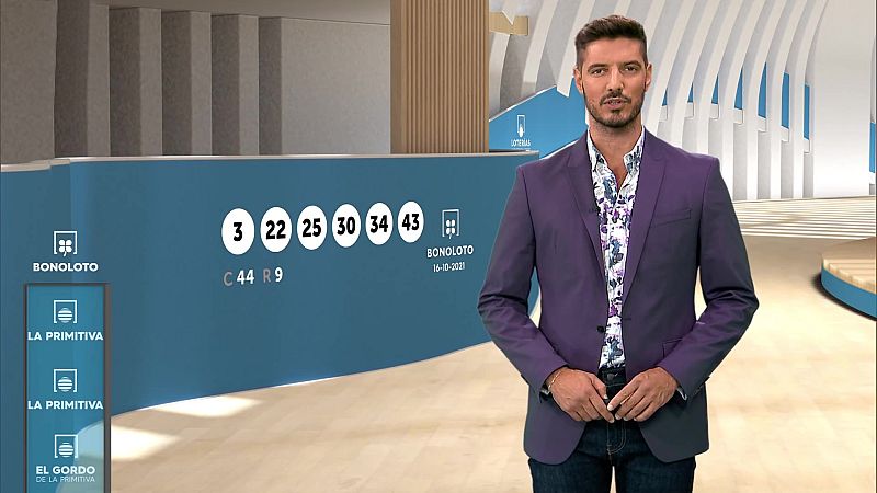 Sorteo de la Bonoloto y Primitiva del 16/10/2021