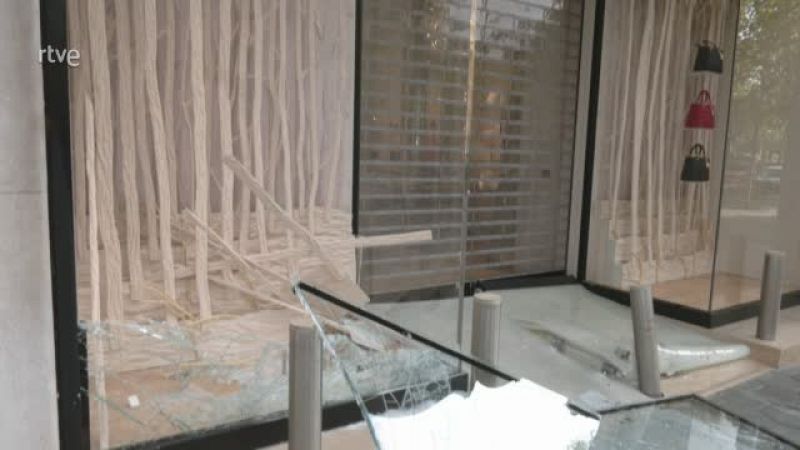 Intent de robatori amb força a una botiga de Passeig de Gràcia