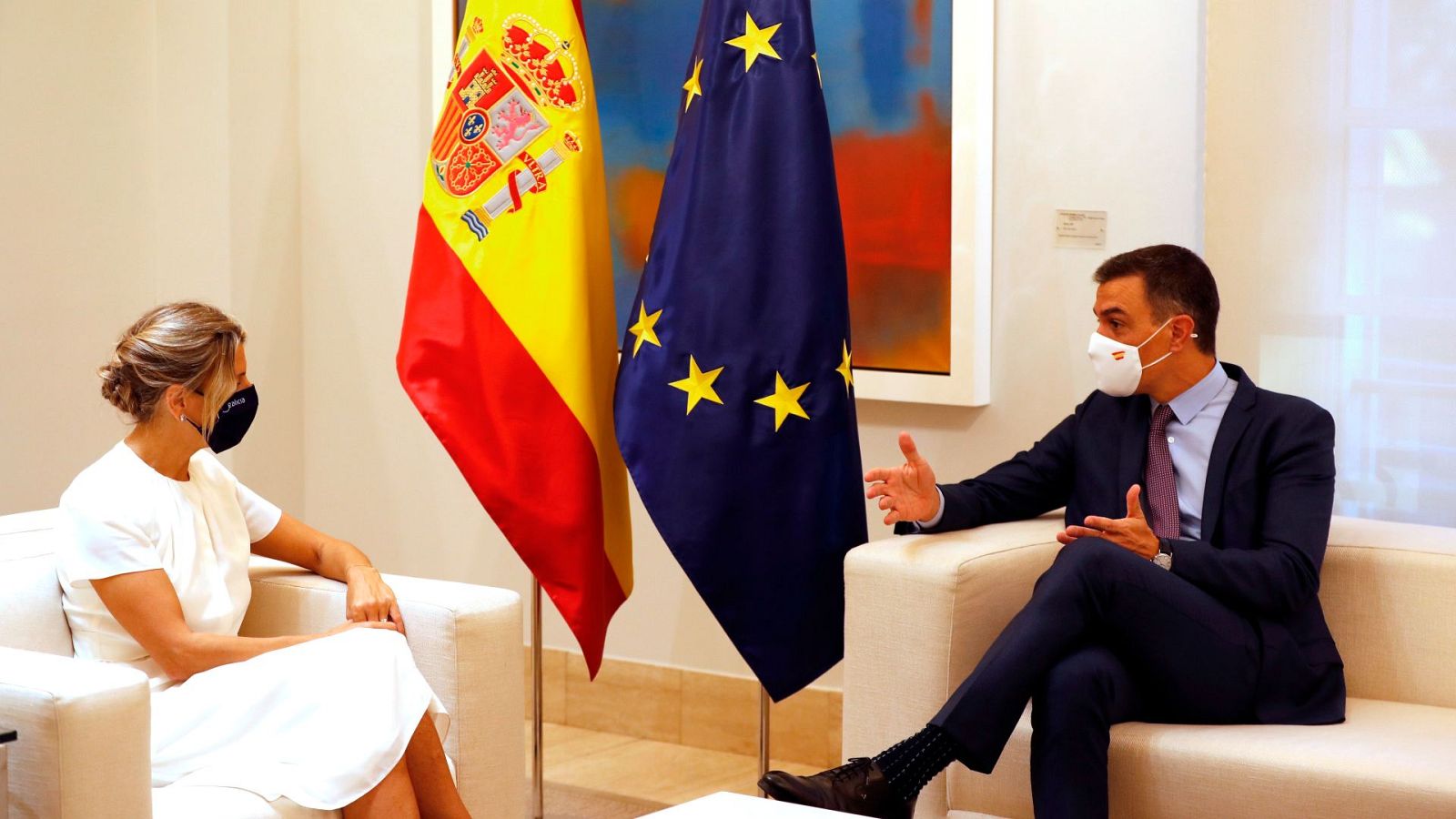 Pedro Sánchez respalda la plataforma de izquierdas de Yolanda Díaz | Ver