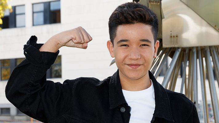 Eurovisión Junior - Lyric video de "Reír", el tema de Levi Díaz