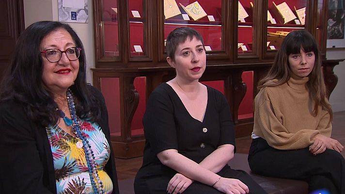 Telediario 1 - Celebramos el 'Día de las escritoras' juntando a tres generaciones