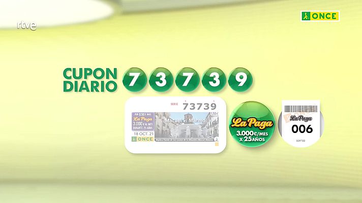 Sorteos ONCE - Sorteo ONCE - 18/10/21