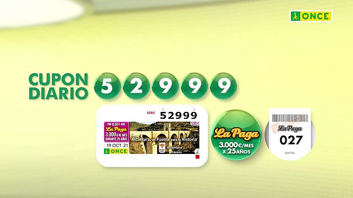 Sorteos ONCE - Sorteo ONCE - 19/10/21