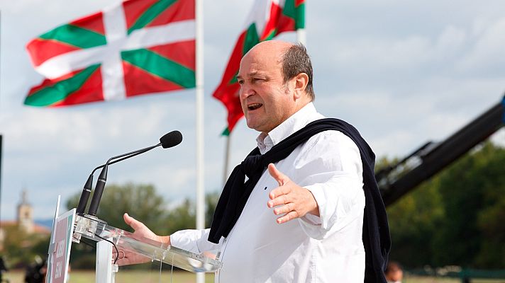 La hora de La 1 - Ortuzar, sobre Otegi y los PGE: "El PNV negocia infraestructuras, acciones concretas y buenas para toda la sociedad vasca"