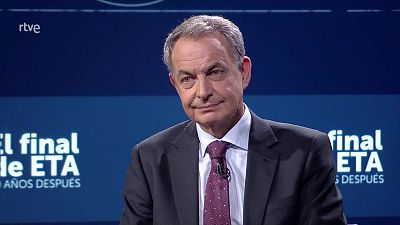 10 aos sin ETA. Entrevista a Zapatero