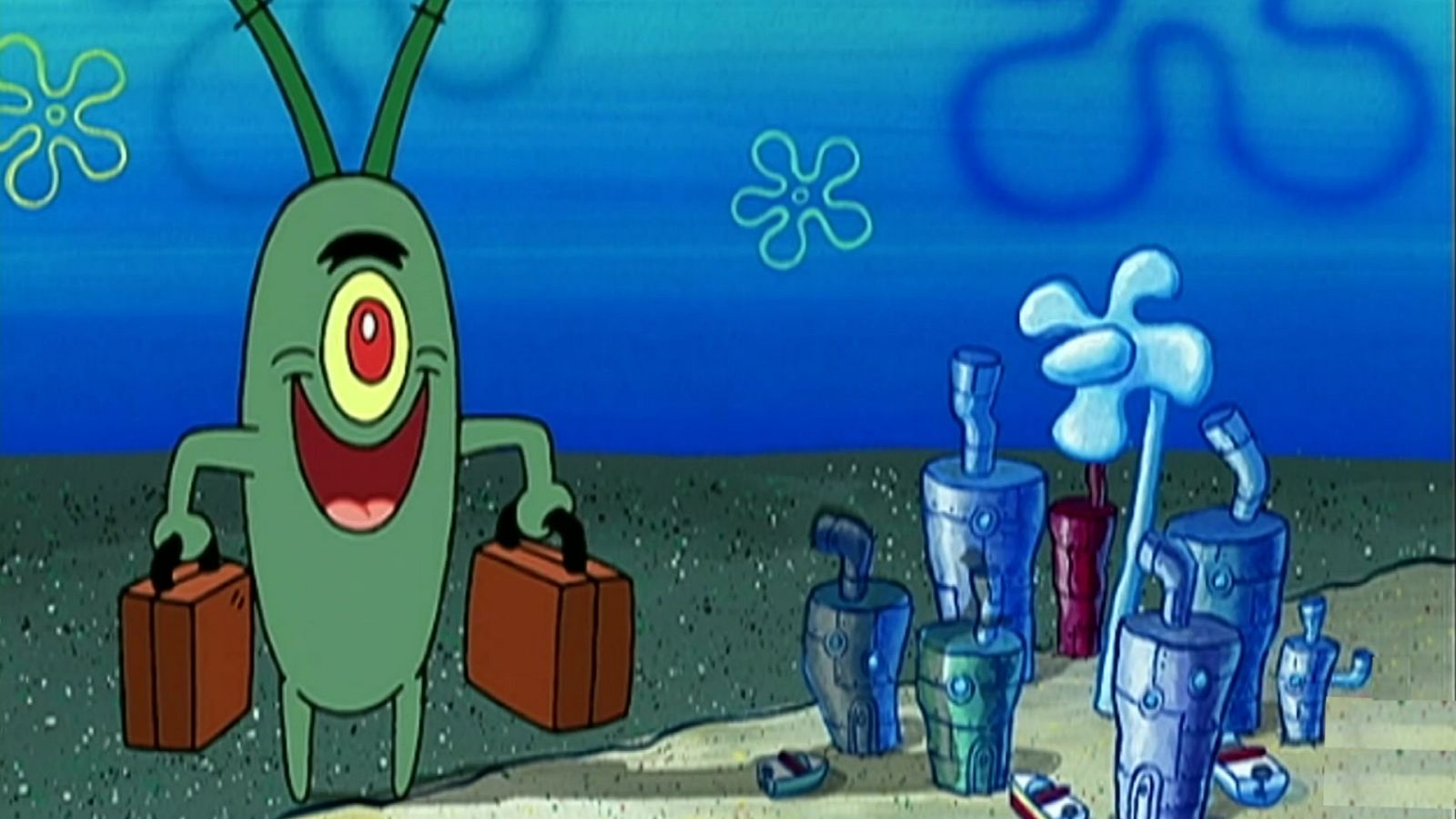 Tritonman y el Chico Percebe - Bob Esponja | Ver