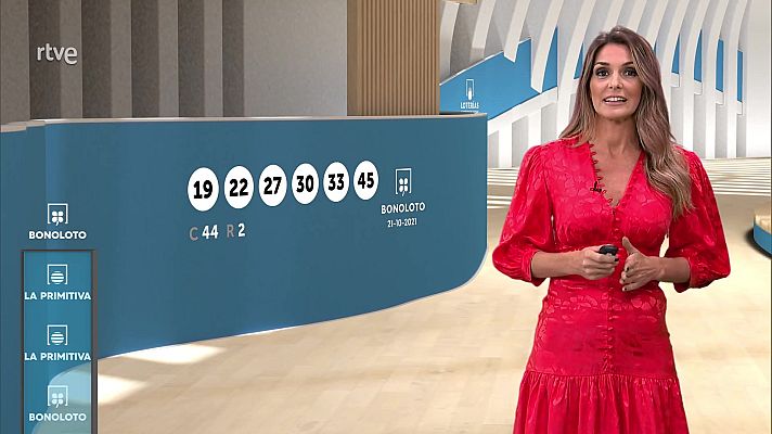 Loterías - Sorteo de la Lotería Nacional, Bonoloto, Primitiva y Jóker del 21/10/2021
