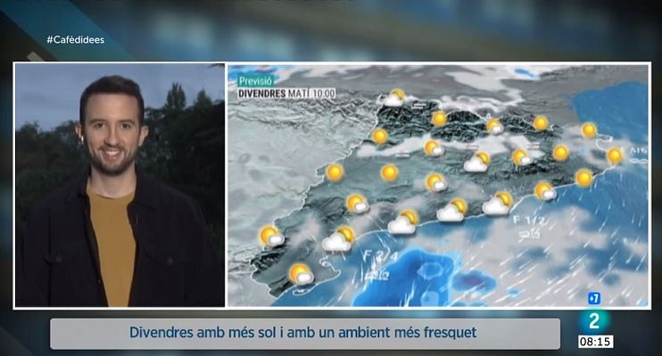 El temps - Final de setmana de sol, matins freds i migdies agradables