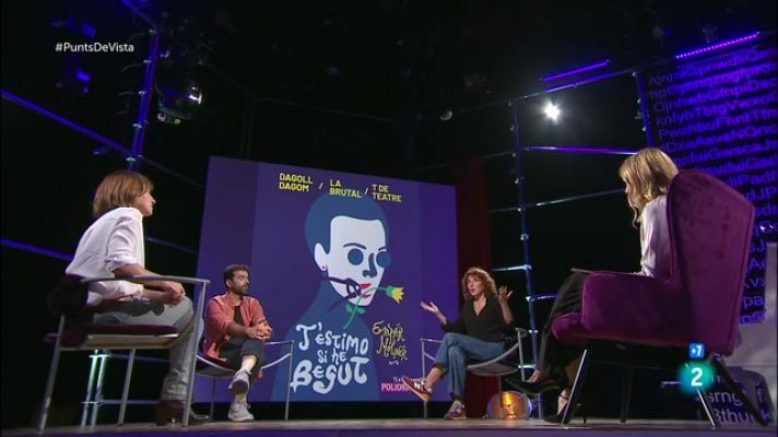 Punts de vista - Els protagonistes i el director de "T'estimo si he begut"