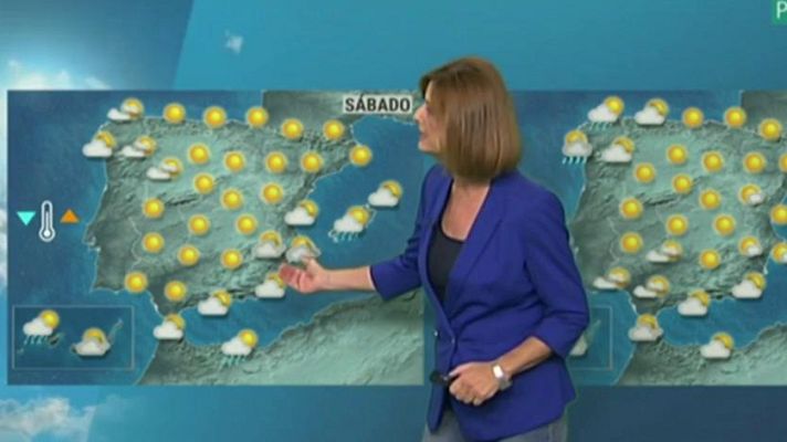 El tiempo - Temperaturas otoñales y lluvia fuerte en Baleares y sur de Valencia