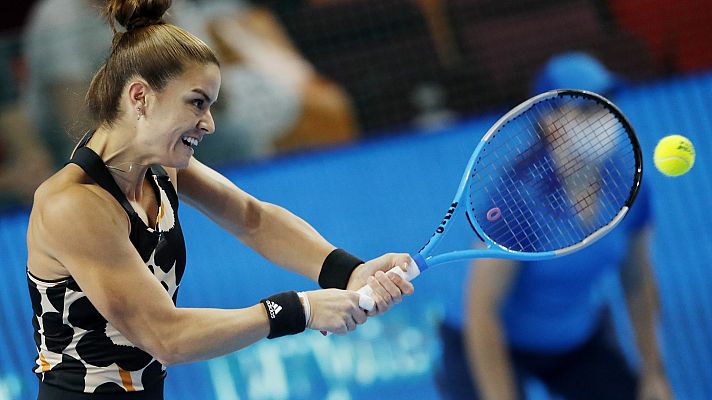 Tenis - WTA 500 Torneo Kremlin Cup. 2ª Semif.: Alenxandrova - Sakkar