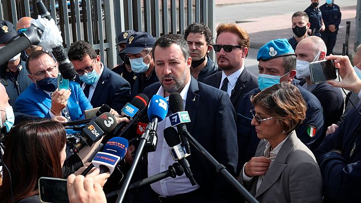 Telediario Fin de Semana - Arranca el juicio a Salvini por el caso Open Arms