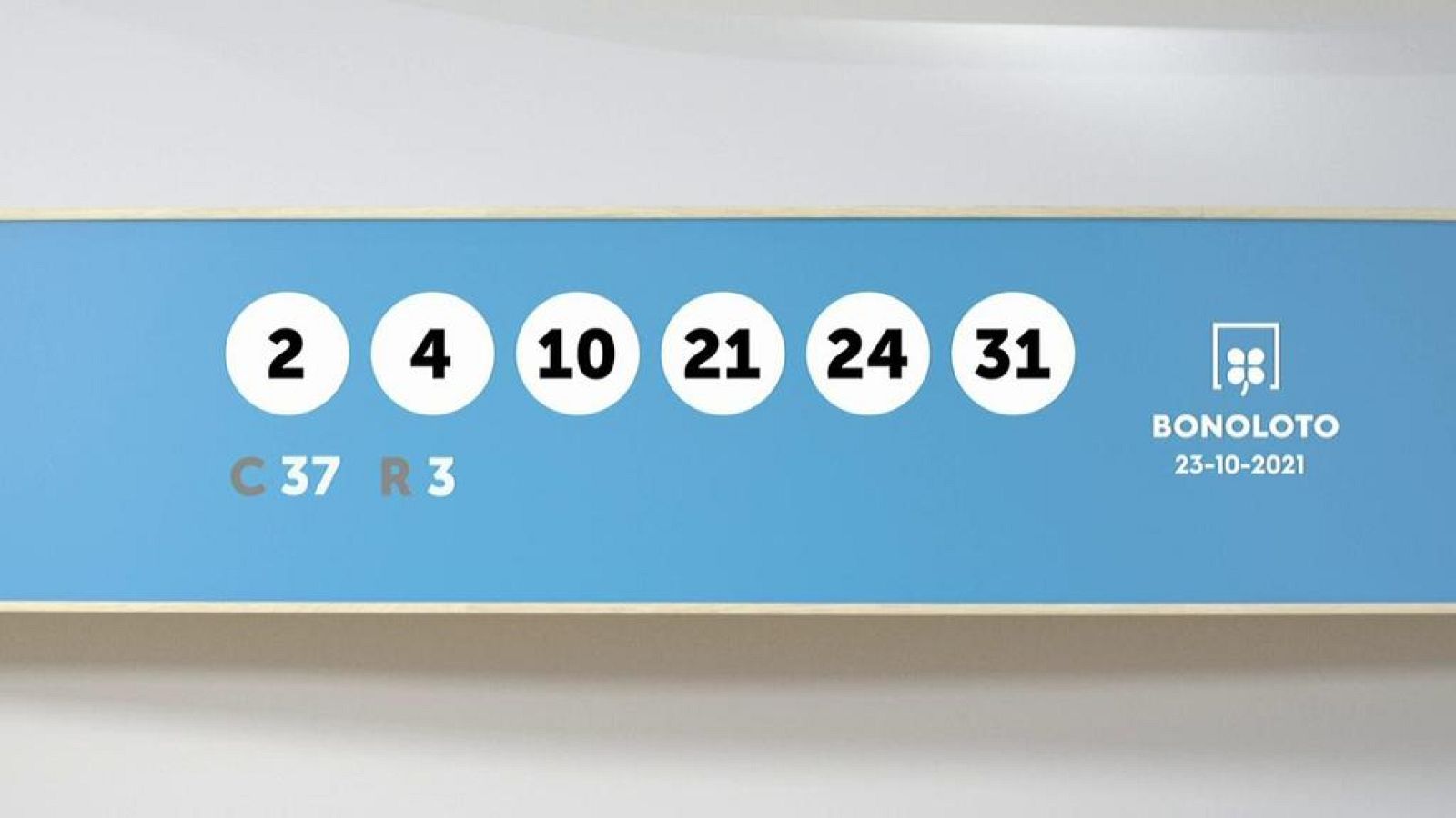 Sorteo de la Lotería Bonoloto del  23/10/2021 - Ver ahora