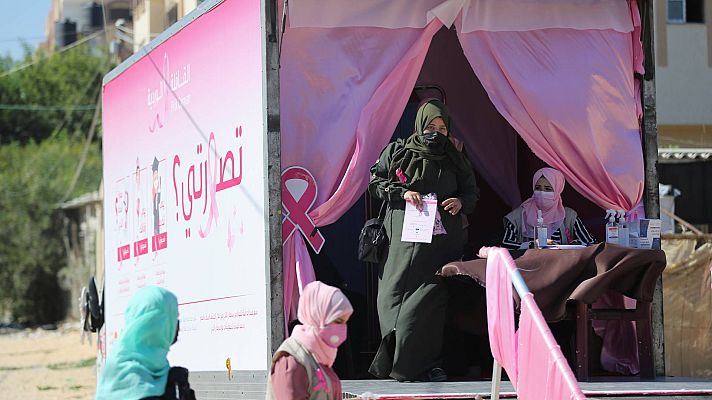 Telediario Fin de Semana - Gaza, contra el cáncer de mama y contra el estigma social