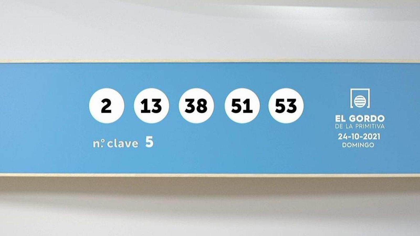 Sorteo de El Gordo de la Primitiva del 24/10/2021 - Ver ahora