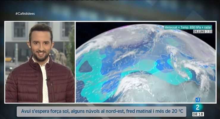 El temps - Temps anticiclònic amb sol, fred matinal i bonança de dia