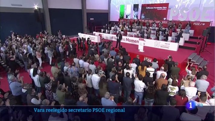 Noticias de Extremadura - Vara reelegido secretario PSOE regional
