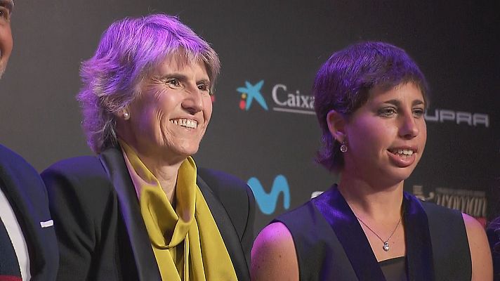 Telediario 2 - Paloma del Río y grandes campeonas, Premios Woman-Sport