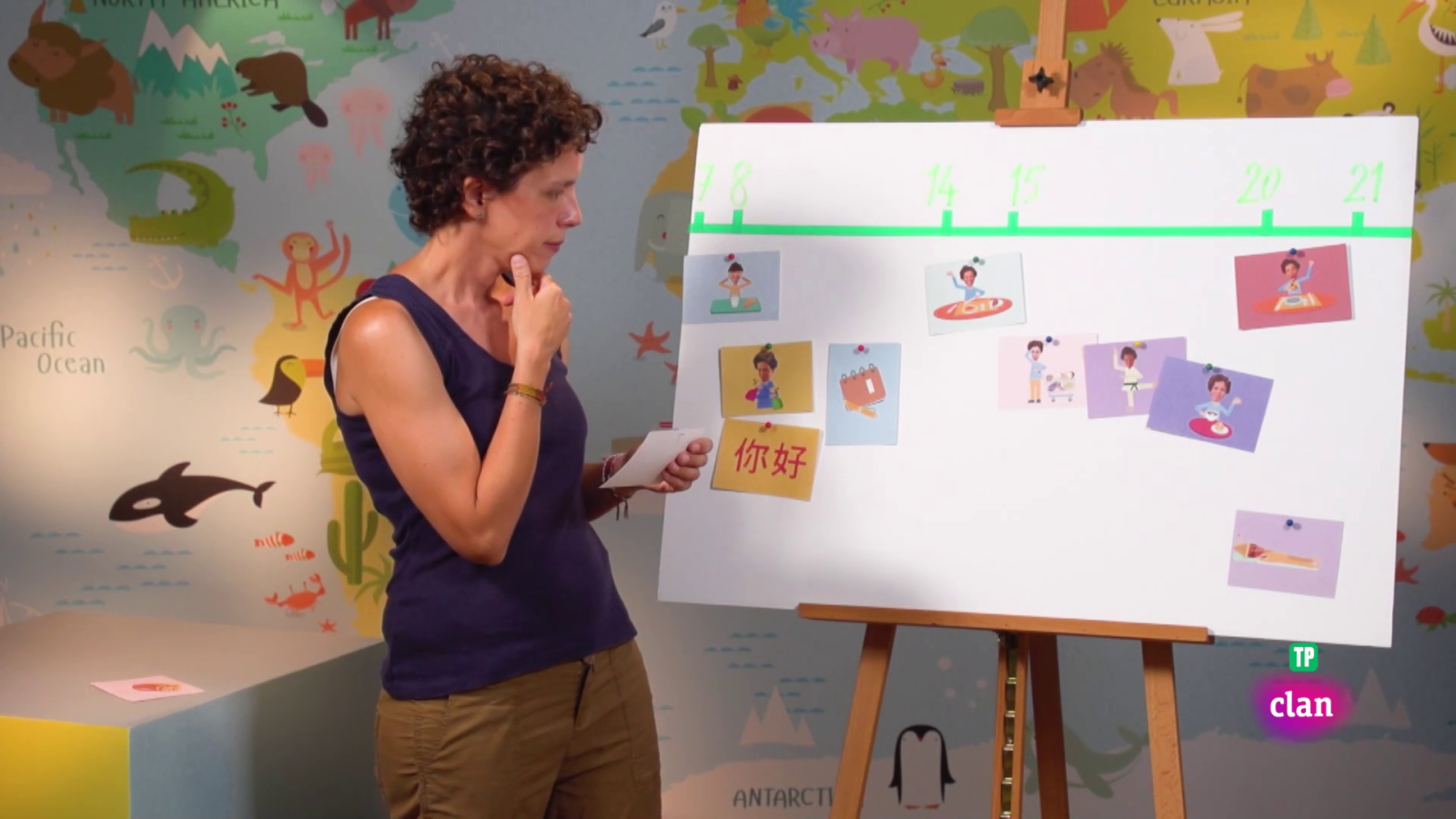 Aprendemos en Clan - CIENCIAS SOCIALES - La línea del tiempo - RTVE.es - Aprendemos en Clan | Ver