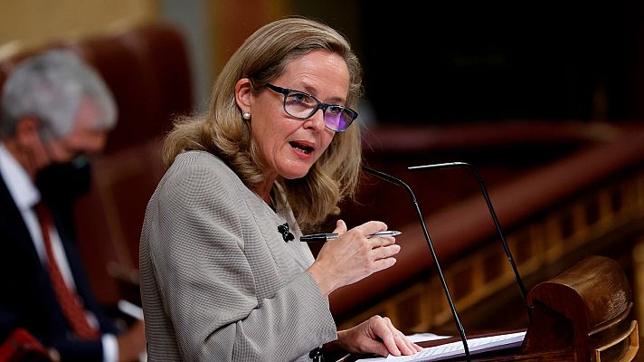 Telediario 1 - PSOE y Unidas Podemos mantienen el pulso sobre la participación de Calviño en la reforma laboral