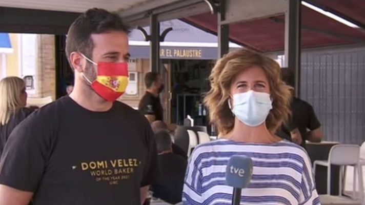 Telediario 1 - El lebrijano Domi Vélez, el mejor maestro panadero del mundo