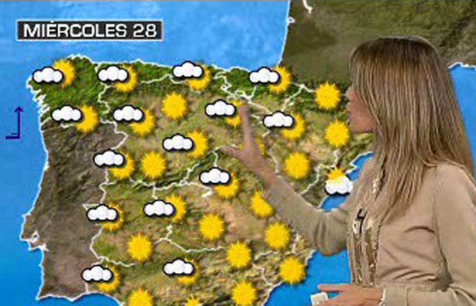 La temperaturas diurnas se mantienen sin cambios